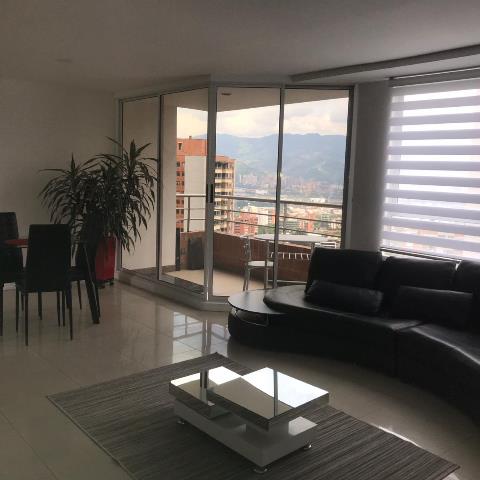 Apartamento Amoblado en Arriendo Poblado Loma del Tesoro