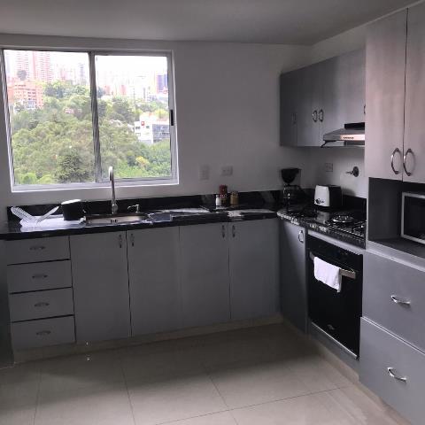 Apartamento Amoblado en Arriendo Poblado Loma del Tesoro