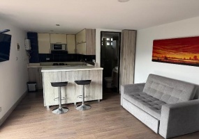 1 Dormitorio Habitaciones, 0 ,1 BañoBathrooms,Apartamento,En Arriendo,0,4125